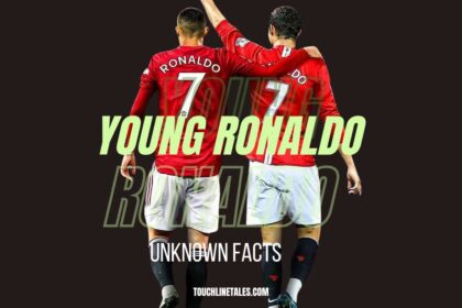 young ronaldo in manchester united jersey