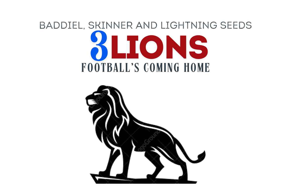 3 Lions Football's Coming Home