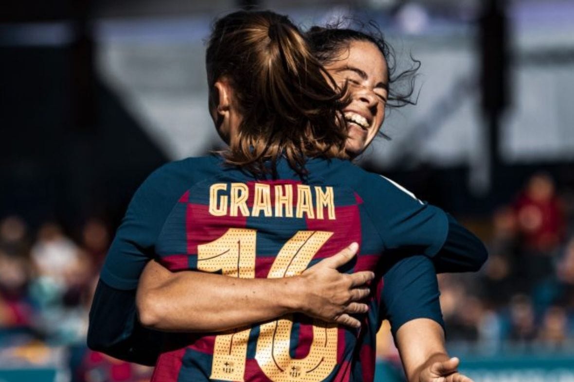 Caroline Graham Hansen partner? Rumours on Caroline Graham Hansen relationship. Caroline Graham Hansen Marta Torrejón & Caroline Graham Hansen husband query. Has Hansen won a Ballon d’Or?