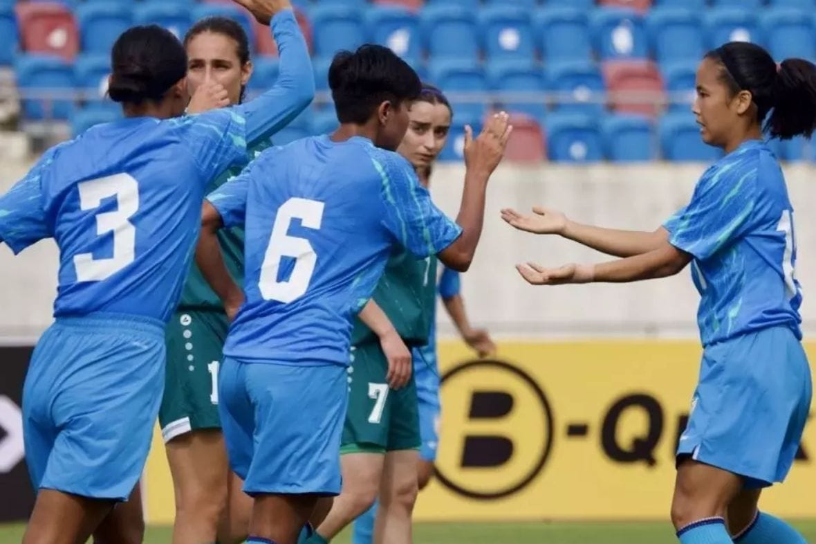 The India Womens National Football Team surges! A new dawn for Indian Women Football. This Women Football Team India qualifies for the Women’s Asia Cup 2026! Latest on India Women’s Football Team!