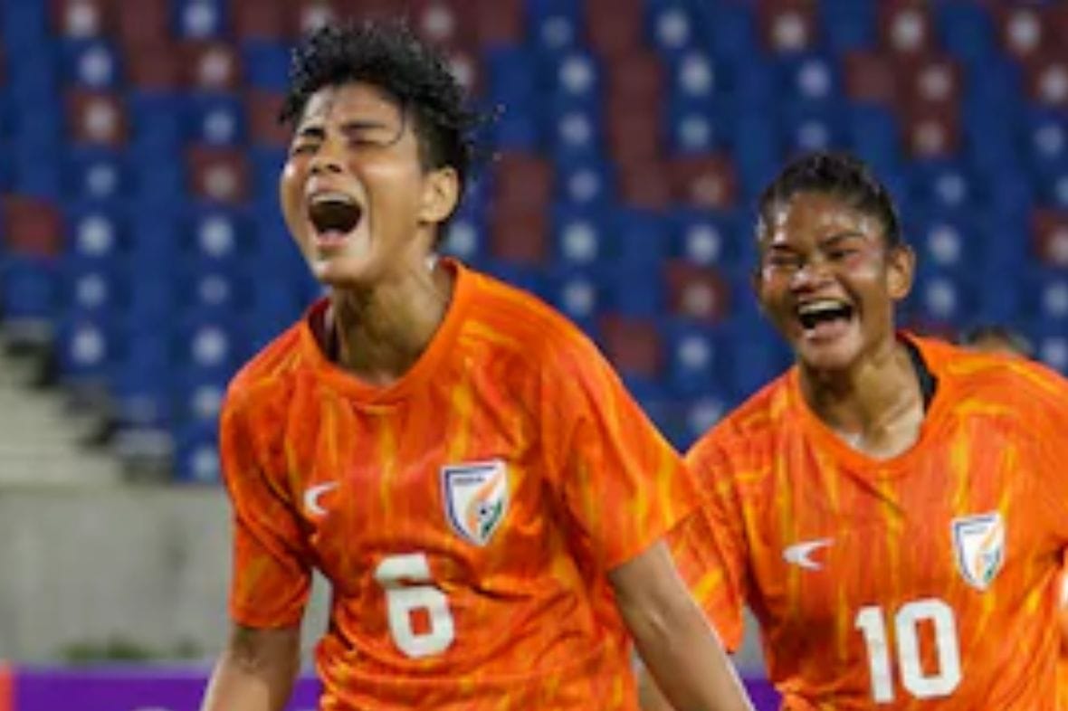 The India Women’s National Football Team surges! A new dawn for Indian Women Football. This Women Football Team India qualifies for the Women’s Asia Cup 2026! Latest on India Women’s Football Team!