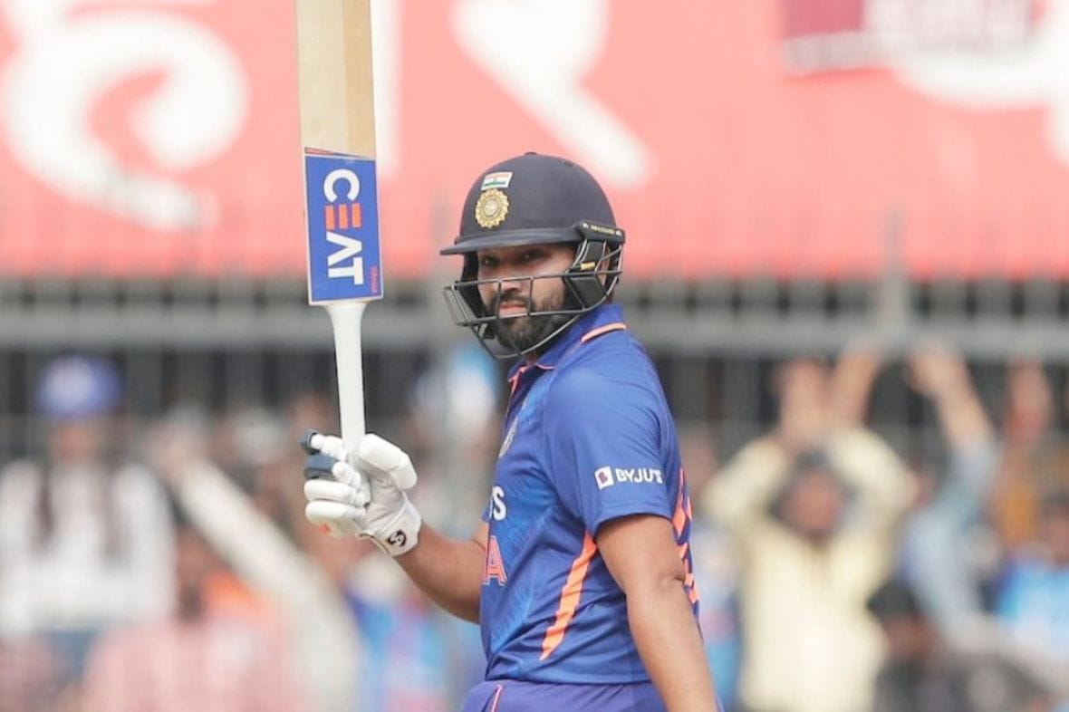 Rohit Sharma sets a world record for the Most Sixes in ODI Cricket (352)! He now holds the Most Sixes in ODIs and Most Sixes in International Cricket. The Highest Sixes in ODI record is his!